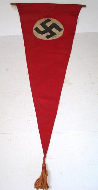  WWII NSDAP PARTY BANNER