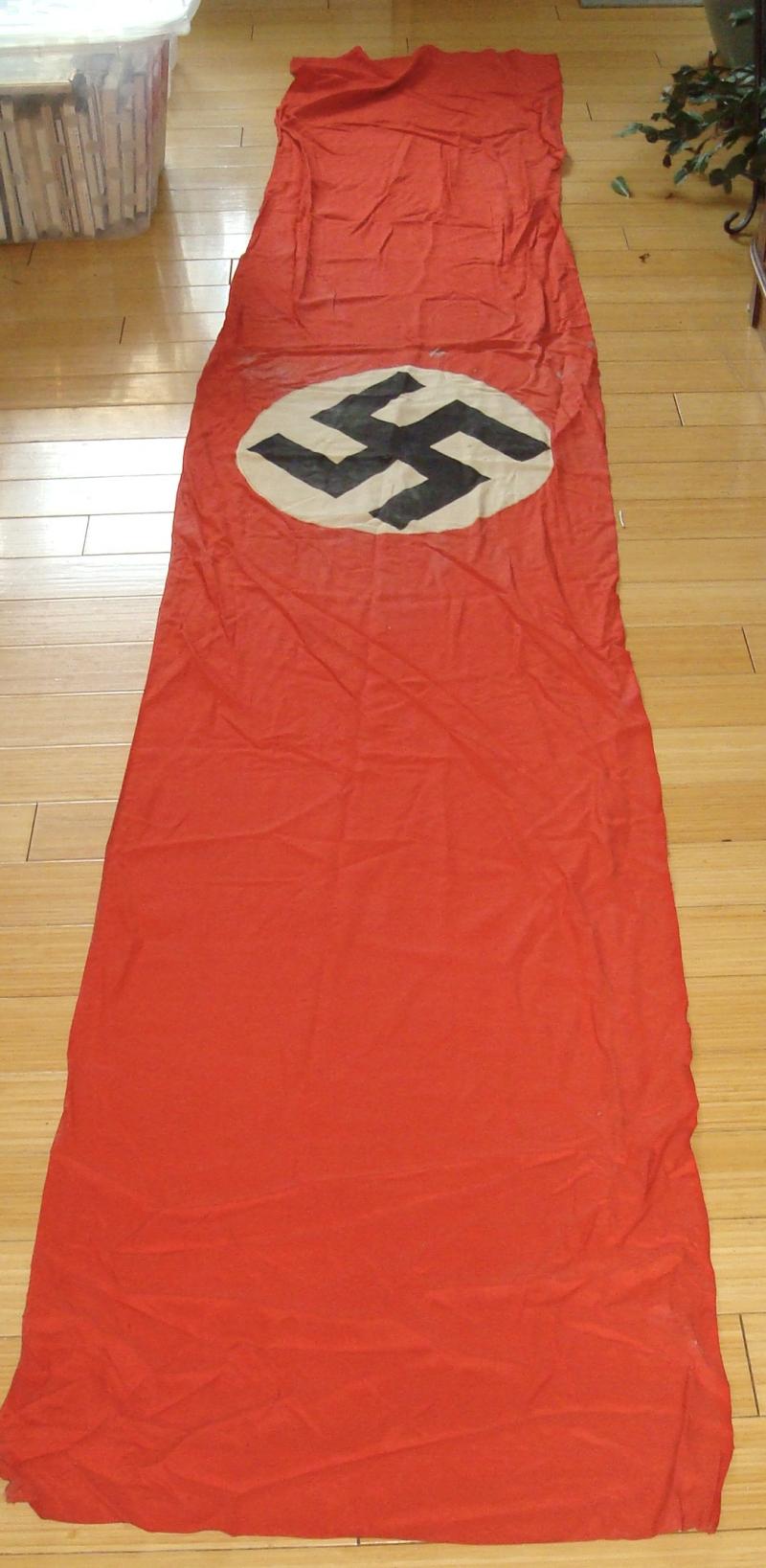 WWII GERMAN NSDAP/NATIONAL FLAG