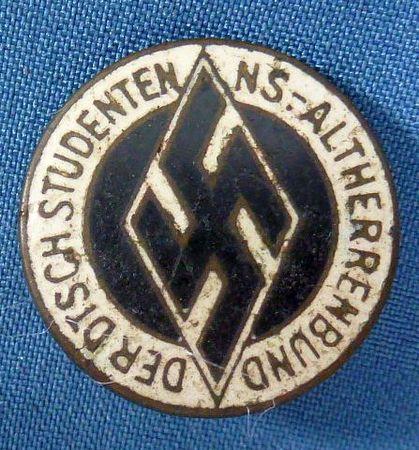 WWII GERMAN NSDStB FORMER STUDENTS ASSOCIATION BAD