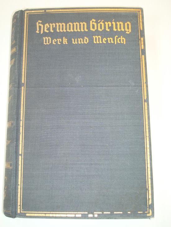 WWII GERMAN 1938 PHOTO BOOK ON HERMANN GOERING’S L