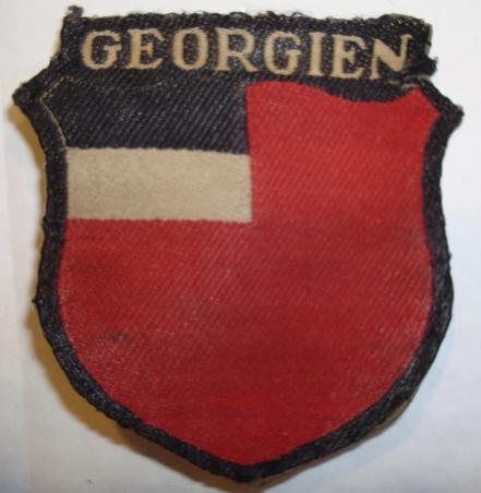  WWII GEORGIAN VOLUNTEER ARM SHIELD
