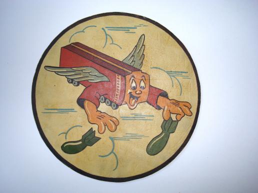  WWII Bomber Squadron Patch Original