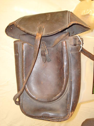 SS LEATHER SADDLE BAG (NEW PRICE!)