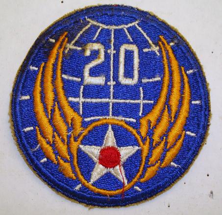 20th AAF PATCH