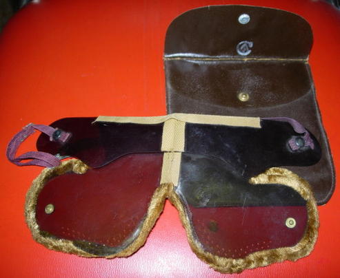 WWII BRITISH SUN GOGGLES