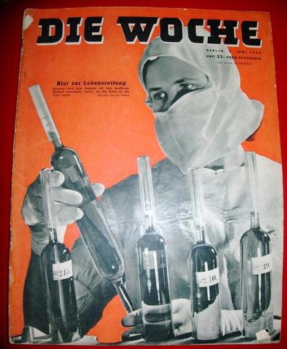 GERMAN WWII MAGAZINE DIE WOCHE JUNE 1943 