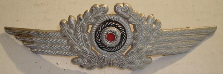 WWII LW CAP WINGED WREATH