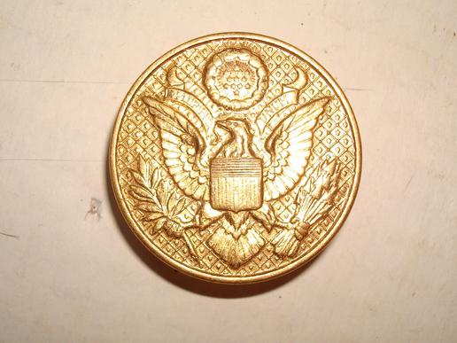 WWI - 1920's US ARMY CAP BADGE 