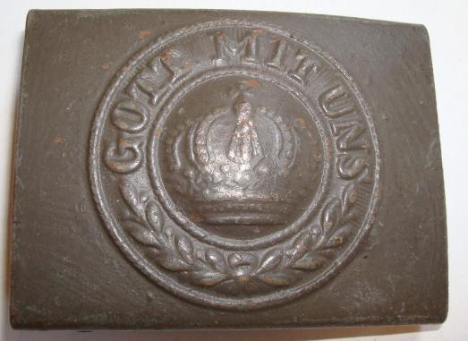 M1915 PRUSSIAN EM/NCO'S BELT BUCKLE