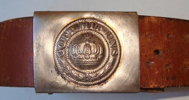 EARLY PRUSSIAN EM/NCO'S BELT with BUCKLE