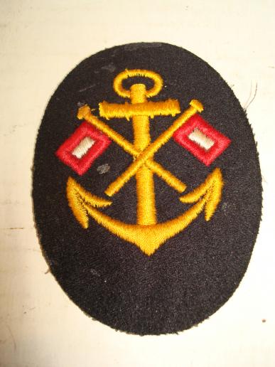 KRIEGSMARINE SIGNALS NCO'S CAREER SLEEVE INSIGNIA