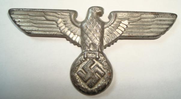 WWII GERMAN 1939 PATTERN NSDAP POLITICAL VISOR CAP EAGLE