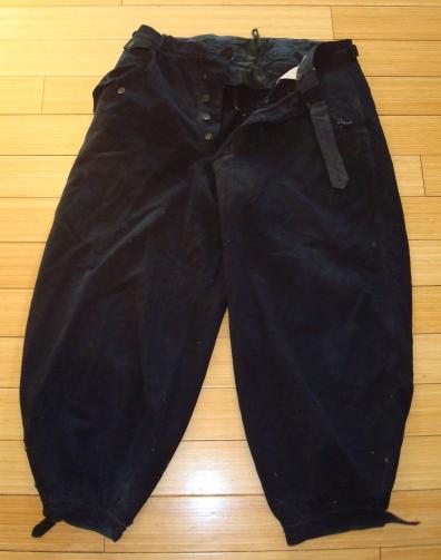 WWII GERMAN PANZER OFFICERS TROUSERS
