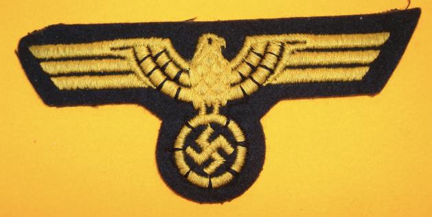 WWII GERMAN KRIEGSMARINE EM/NCO BREAST EAGLE