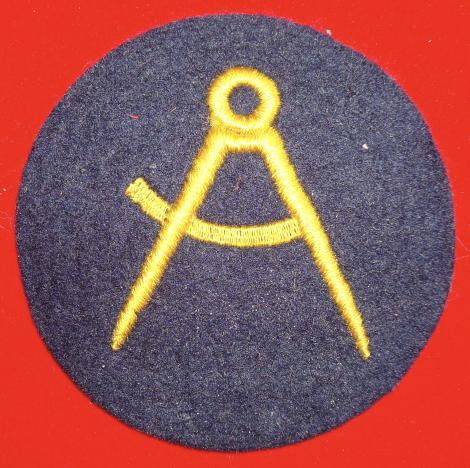 WWII KRIEGSMARINE CARPENTER'S TRADE PATCH