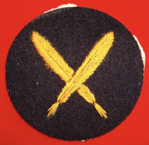 WWII KRIEGSMARINE CLERICAL'S TRADE PATCH