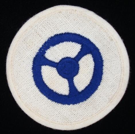 WWII KRIEGSMARINE MOTOR TRANSPORT'S TRADE PATCH