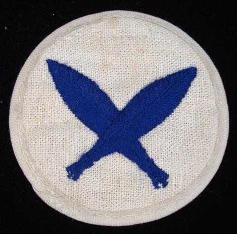 WWII KRIEGSMARINE CLERICAL'S TRADE PATCH