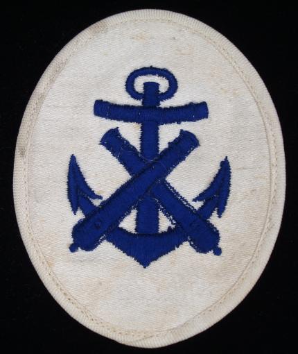 WWII KRIEGSMARINE ORDNANCE CAREER SLEEVE INSIGNIA