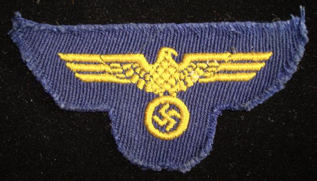 WWII GERMAN KRIEGSMARINE EM/NCO'S OVERSEAS CAP EAGLE