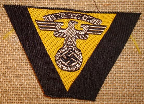 WWII GERMAN NSKK 1st PATTERN CAP EAGLE,FRANKEN