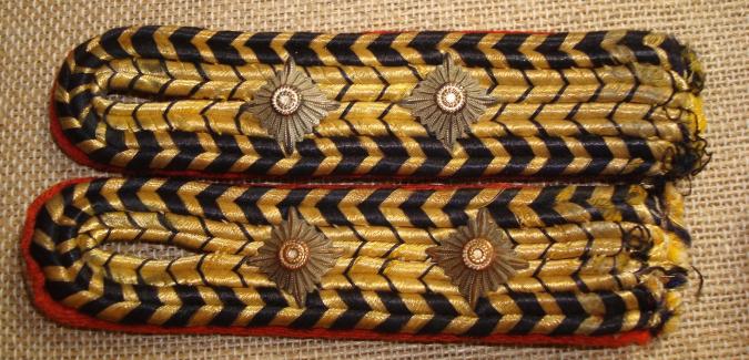 WWII GERMANDEUTSCHES REICHSBAHN SHOULDER BOARDS