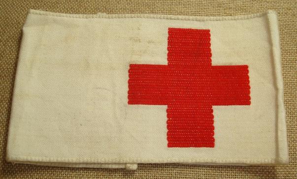 WWII GERMAN  DRK PERSONNEL'S DUTY ARMBAND
