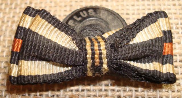 WWI GERMAN BUTTON HOLE RIBBON