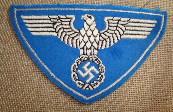 WWII GERMAN REICHSPOST SPORT SHIRT EAGLE