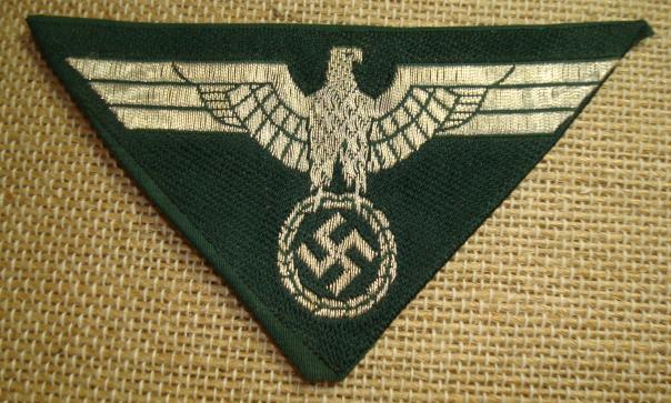WWII GERMAN OFFICER'S M44 BREAST EAGLE