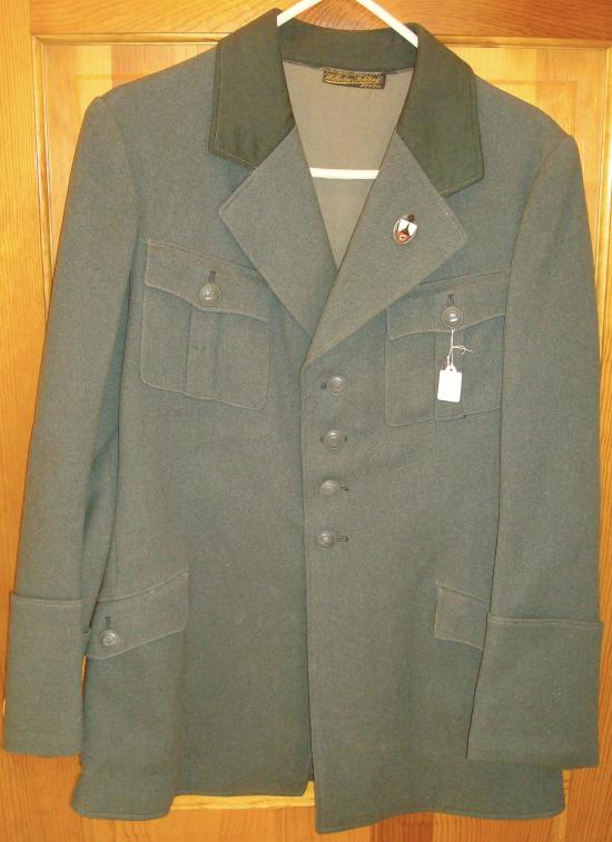 STAHLHELM GERMAN VETERANS ASSOCIATION TUNIC