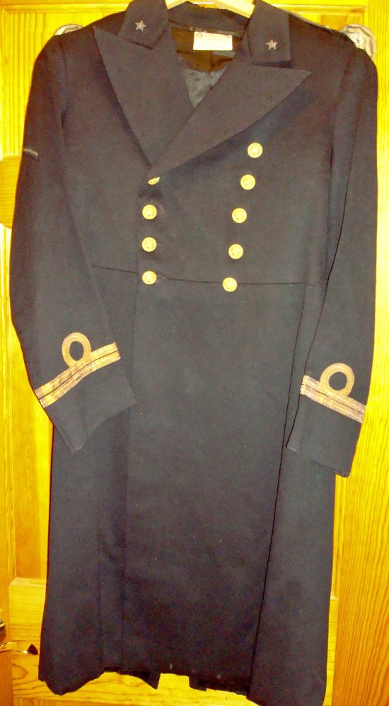 WWII ITALIAN NAVY FROCK COAT MINT