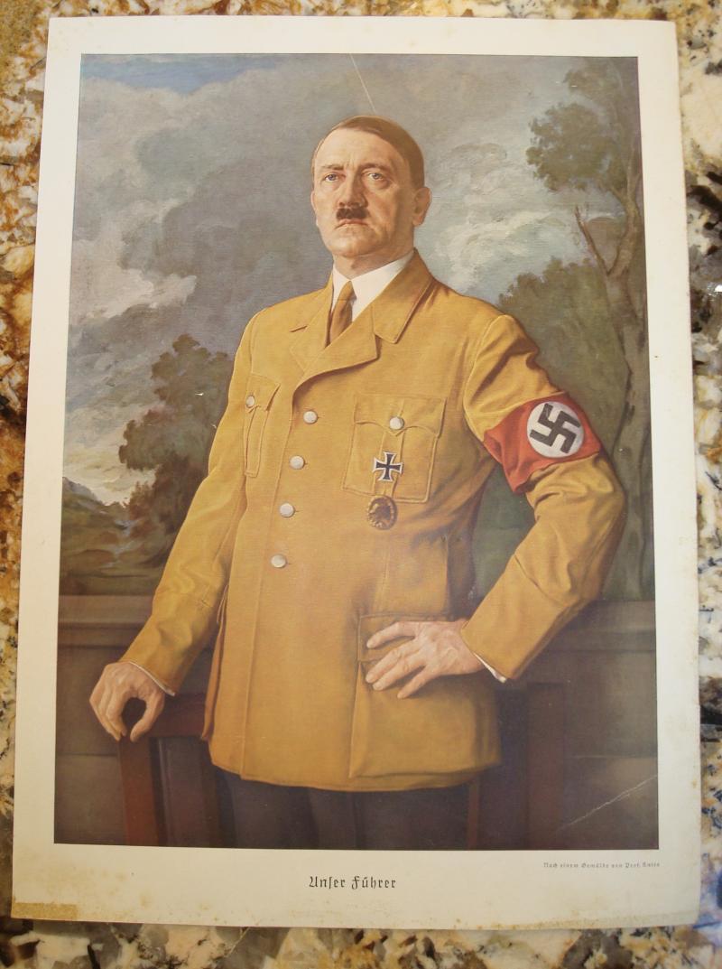 Unser Führer / Nach einem Gemalde von Prof. Knirr. Photo