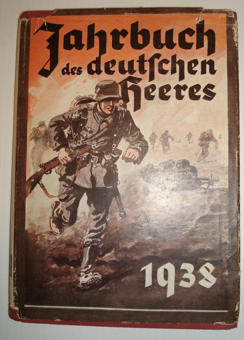 WWII GERMAN JAHRBUCH DER DEUTSCHEN HEERES 1938