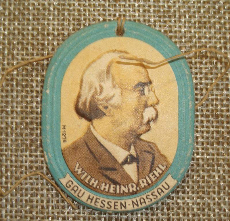 WWII GERMAN Gau Hessen-Nassau Wilh.heinr.Riehl