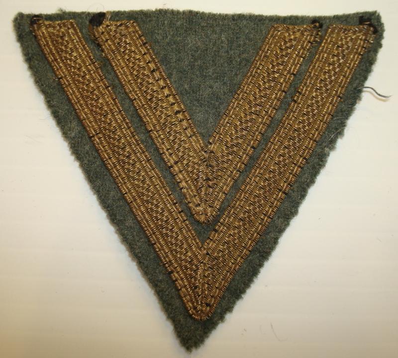 WWII GERMAN COASTAL ARTILLERY OBERGEFREITER'S RANK CHEVRON