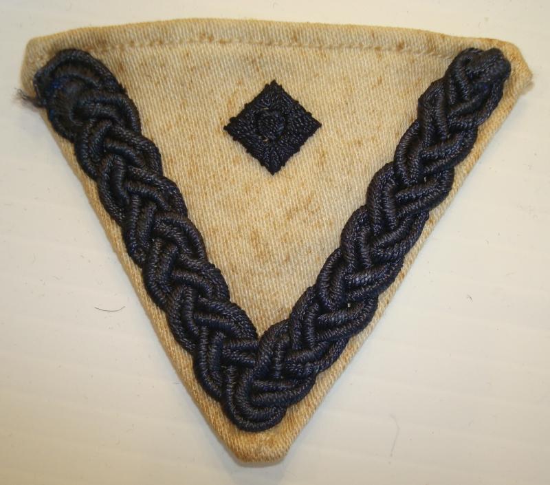 WWII GERMAN KRIEGSMARINE STABSGEFREITER'S RANK CHEVRON