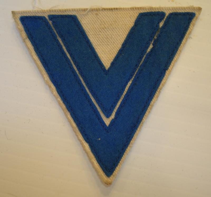 WWII GERMAN KRIEGSMARINE OBERGEFREITER'S RANK CHEVRON