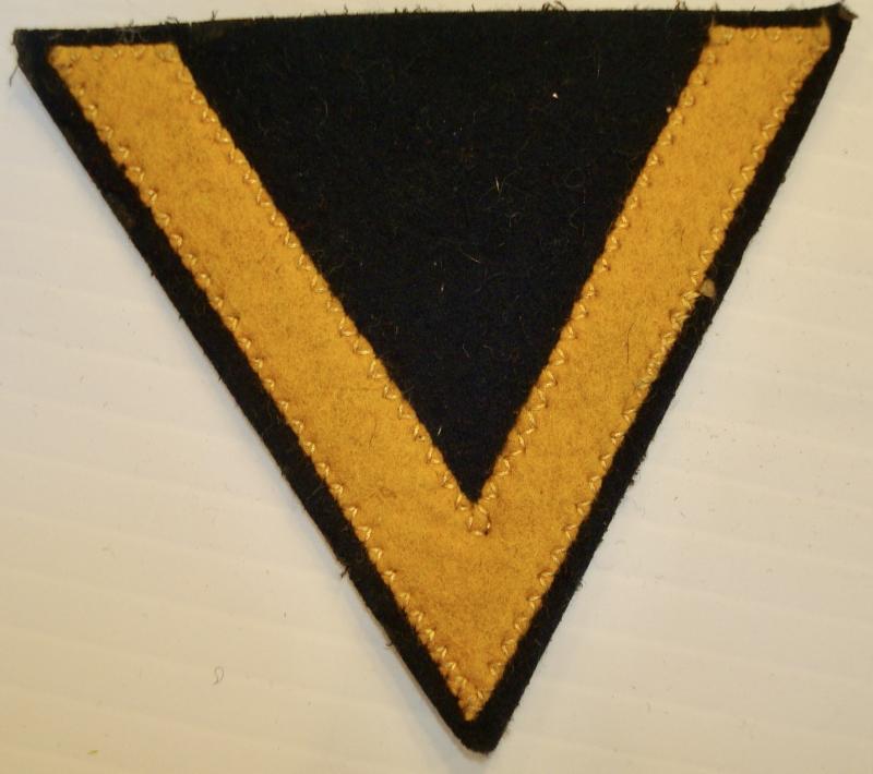 WWII GERMAN KRIEGSMARINE GEFREITER'S RANK CHEVRON