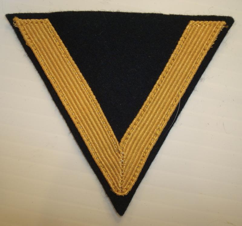 WWII GERMAN KRIEGSMARINE GEFREITER'S RANK CHEVRON