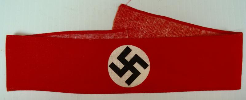 WWII GERMAN NSDAP IDENTIFICATION CUFFTITLE