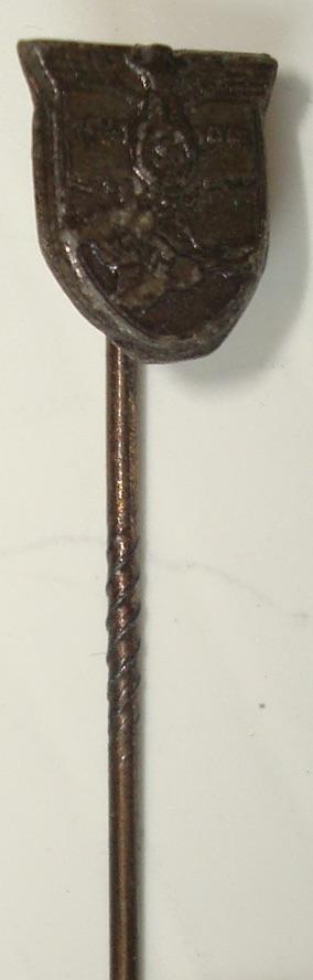 WWII GERMAN KRIM SHIELD STICKPIN