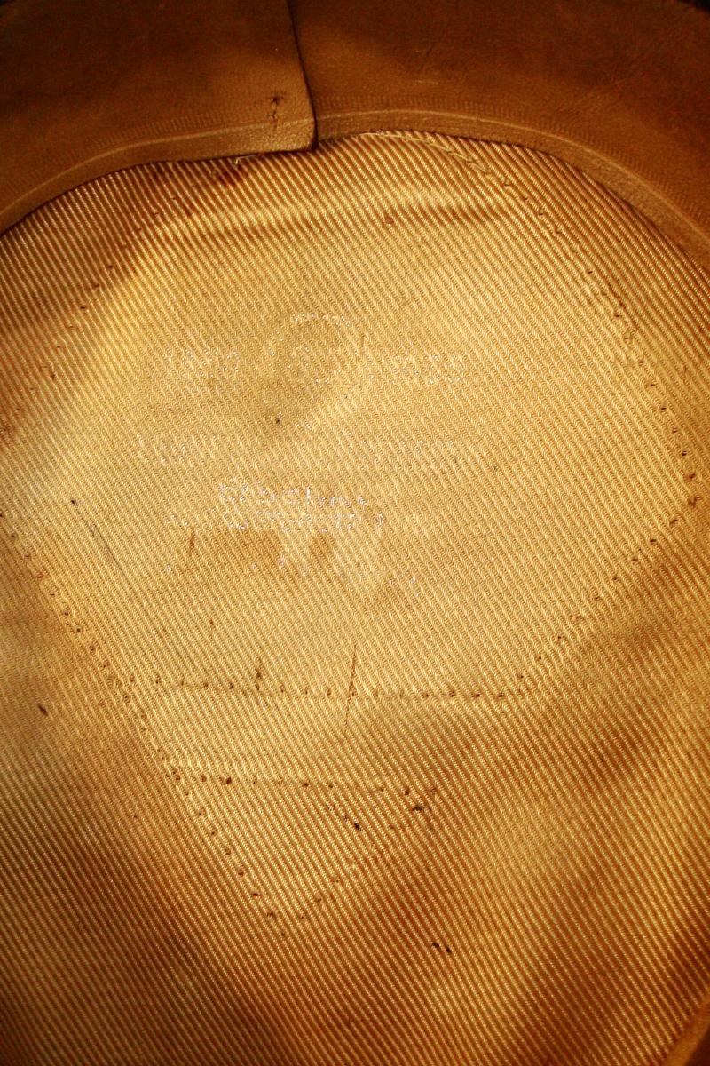 WWII GERMAN PANZER OFFICER VISOR CAP