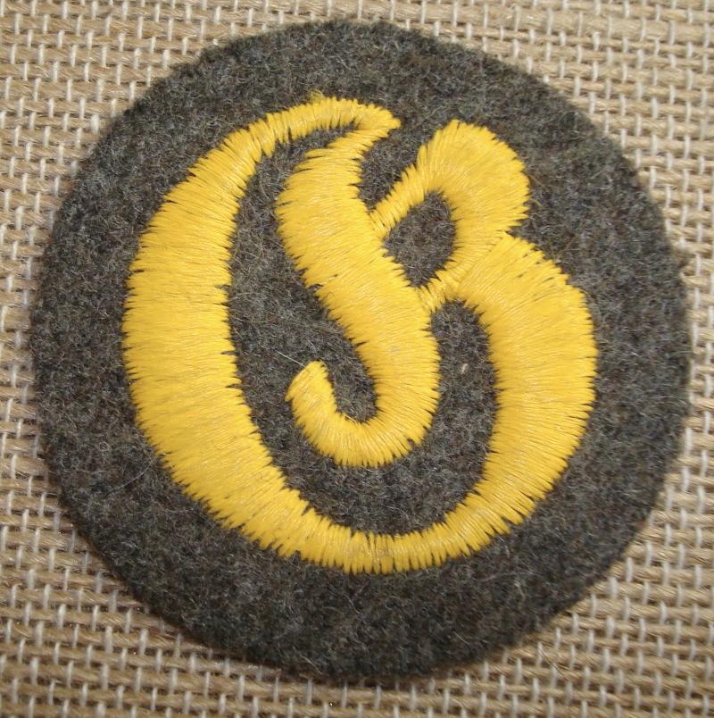 WWII GERMAN SUPPLY STORE KEEPER  PERSONNEL'S TRADE BADGE
