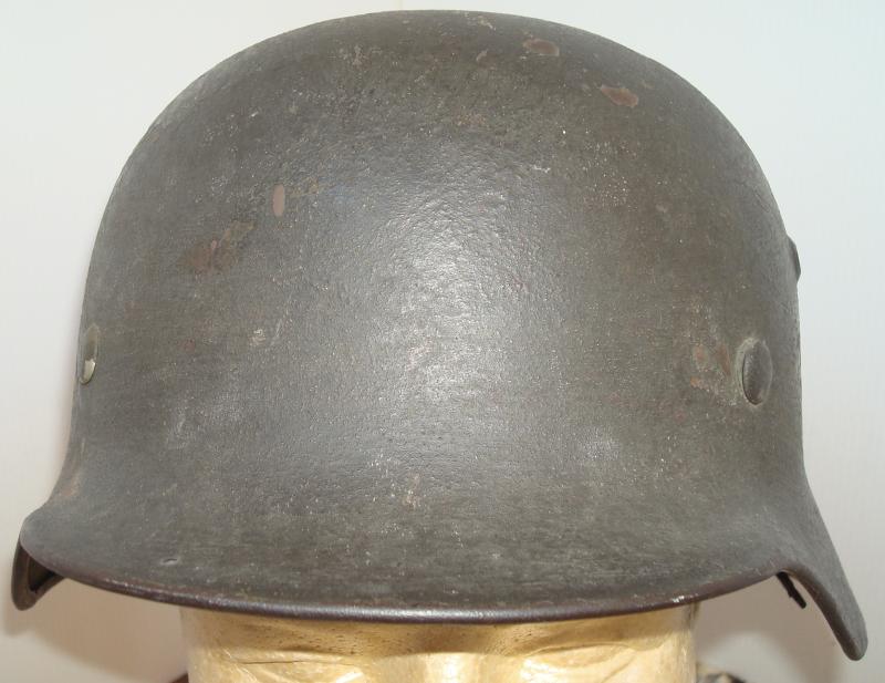 WWII GERMAN M35 DOUBLE DECAL HELMET