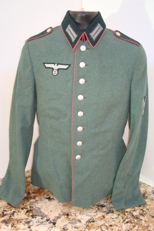 WWII GERMAN PANZER WALKING OUT DRESS TUNIC
