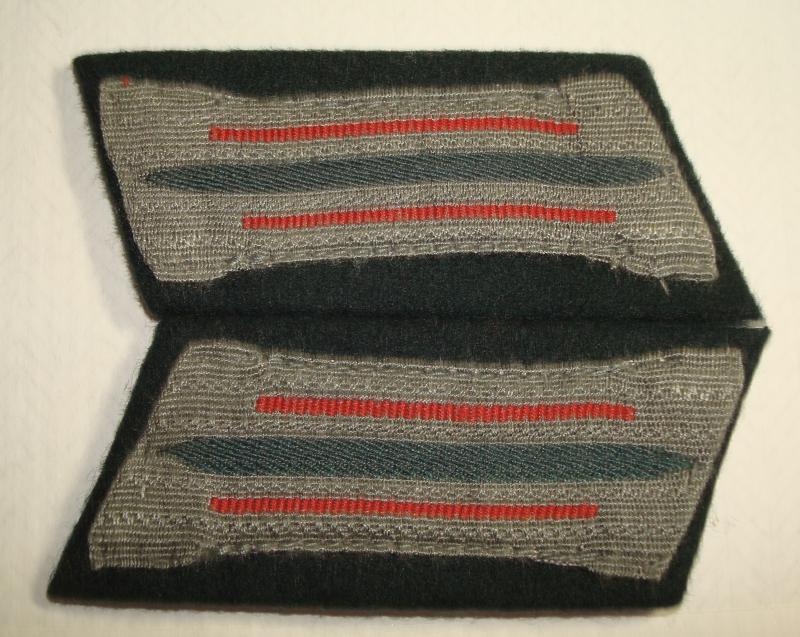 WWII GERMAN ARTILLERY EM/NCO'S COLLAR TABS