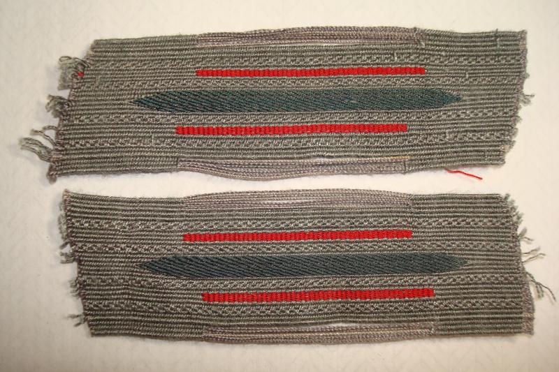 WWII GERMAN ARMY COLLAR PATCHES ARTILLERY