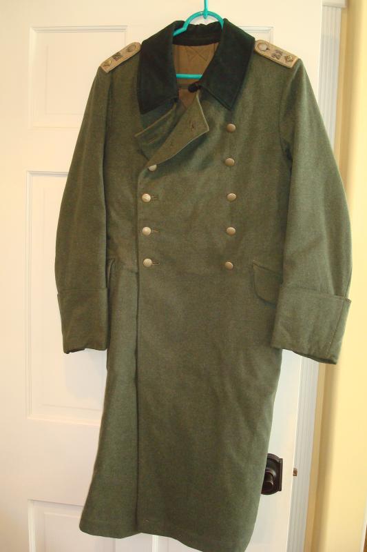 WWII GERMAN INFANTRY OFFICER GREATCOAT